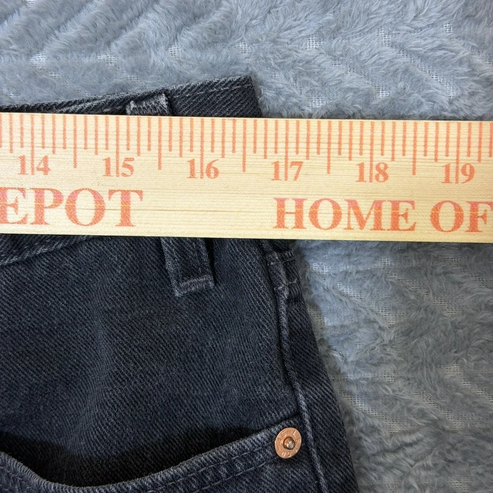Vtg Levis 550 Black Jeans Tag 36x32/Fits 33x30 Relaxed Fit Straight Leg USA